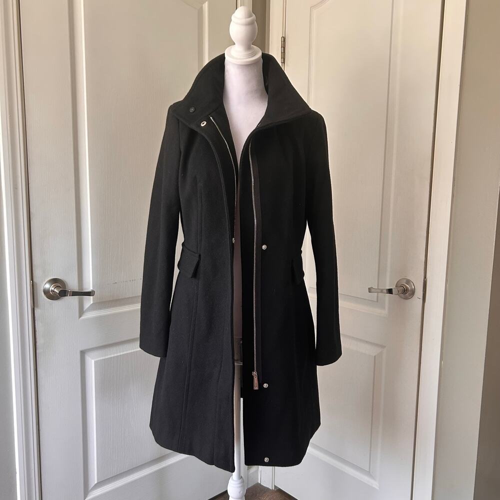 Calvin Klein Tailored Women’s Wool Blend Winter Coat Professional, Warm, Classic